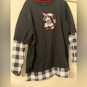 Disneyland Buffalo long sleeve shirt